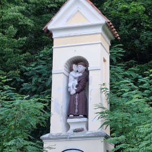 Christophorus Marterl in Hluboka, Tschechien