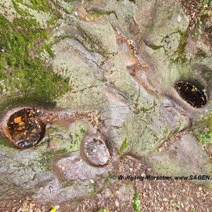 Die Teufelssessel auf der Gleif
