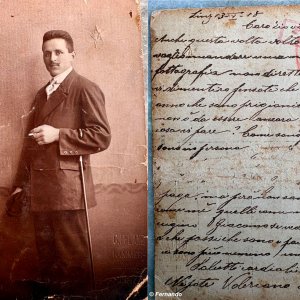 Herrenporträt C. Pflanz, Linz um 1918
