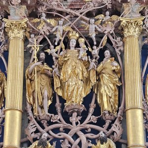 Stift Stams Hochaltar - Detail