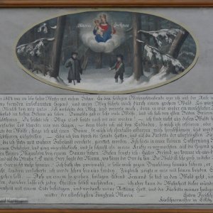 Votivschrift Maria Schnee