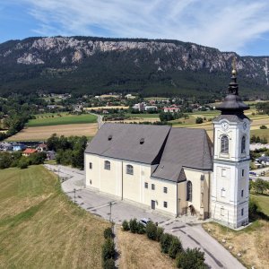 Maria Kirchbüchl mit Hoher Wand