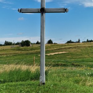 Wegkreuz in Litauen