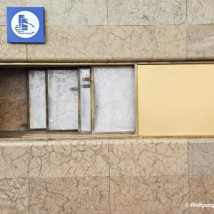 Fahrplankasten Bahnhof Trient