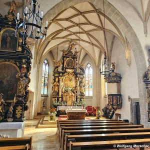 Pfarr- und Wallfahrtskirche hl. Martin, Ohlsdorf - Kirchenraum