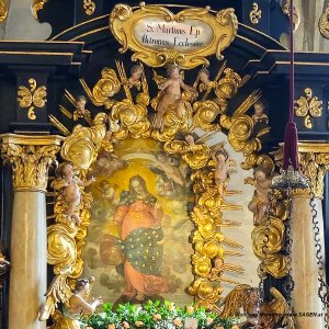 Pfarr- und Wallfahrtskirche hl. Martin, Ohlsdorf - Gnadenbild "Maria zur guten Hoffnung"