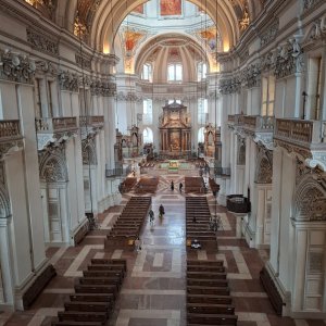 Salzburger Dom Innenansicht