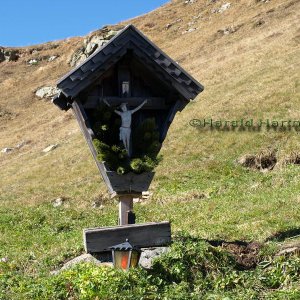 Wegkreuz am Jaufenpass
