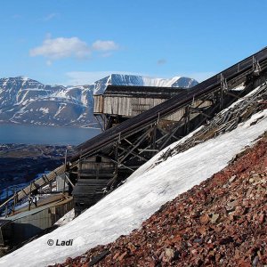 Bergbau Svalbard Spitzbergen Gruve 2