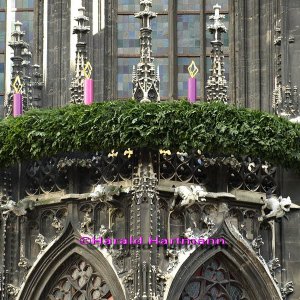 Wasserspeier zu Advent
