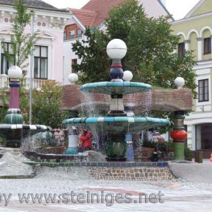 Hundertwasserbrunnen in Zwettl