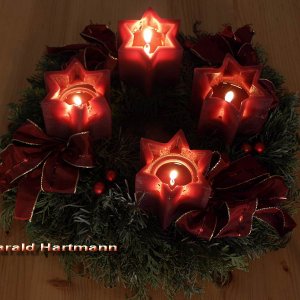 Vier Kerzen