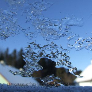 Blick durch das Dachfenster