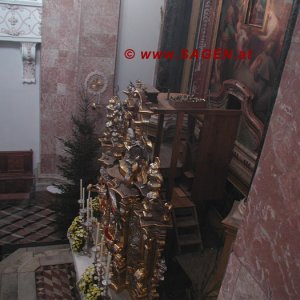 Blick von der Kaiserloge im Innsbrucker Dom
