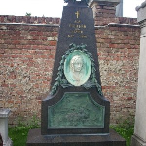 Grabstein von Ida Pfeiffer