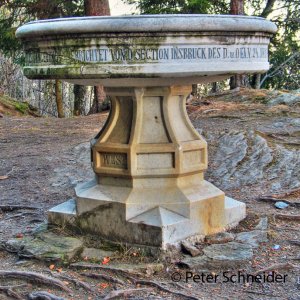 Geographischer Tisch Lanser Köpfl