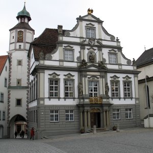 das Rathaus von Wangen