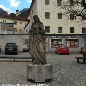 Hl. Barbara, Pfundplatz Schwaz