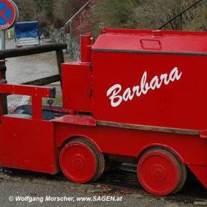 Grubenlokomotive Barbara, Schwaz
