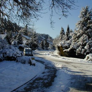 Winter in Haslach im Schwarzwald