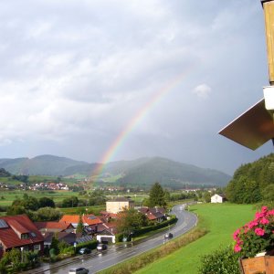 Regenbogen im Schwarzwald-Kinzigtal bei Haslach