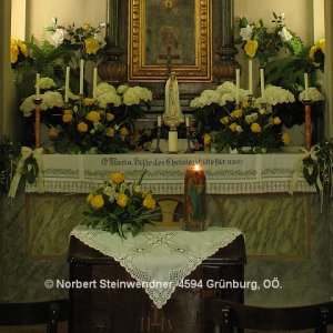 Kapelle Maria Ellend Altar