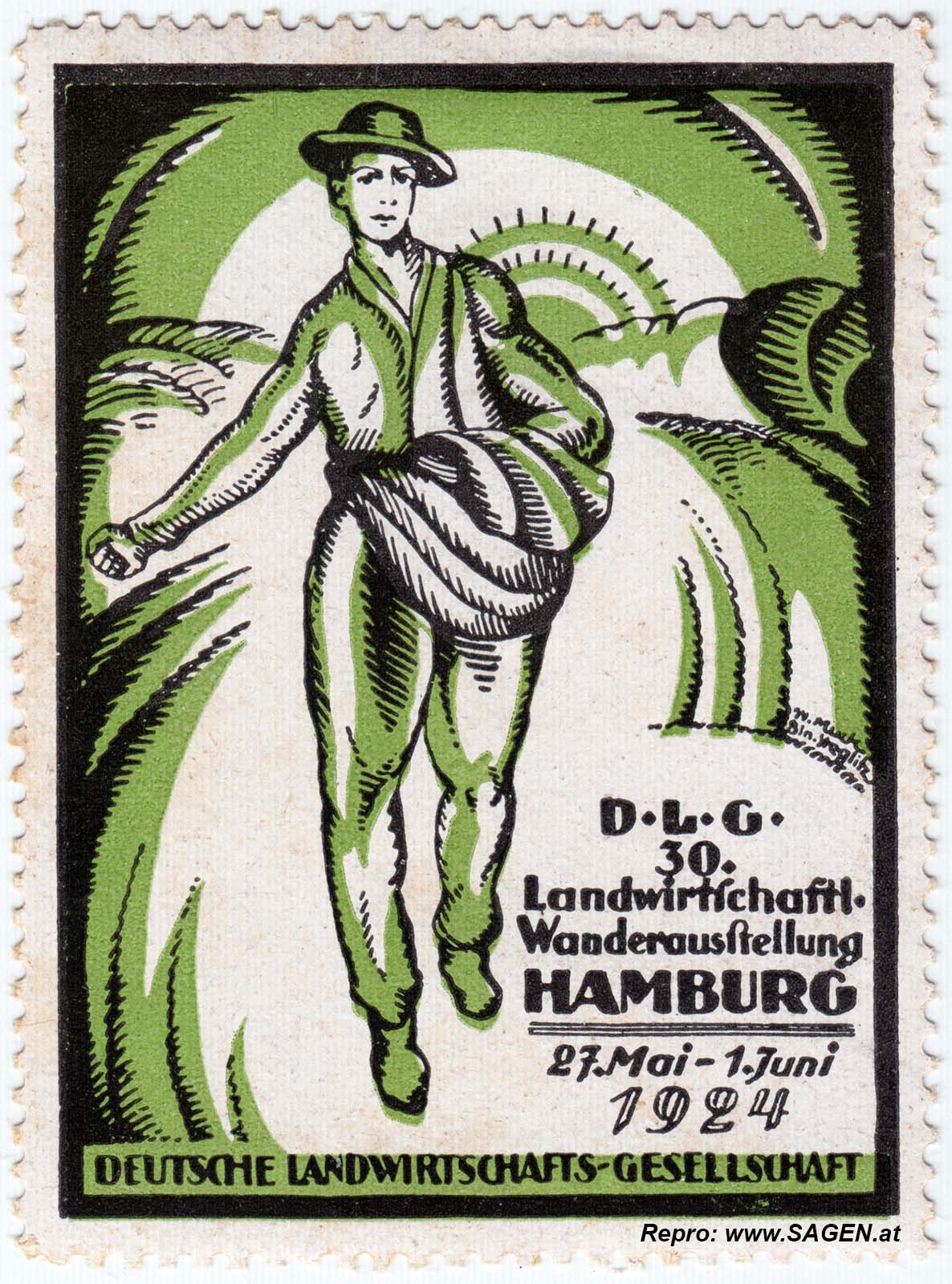 30. Landwirtschaftliche Wanderausstellung Hamburg 1924