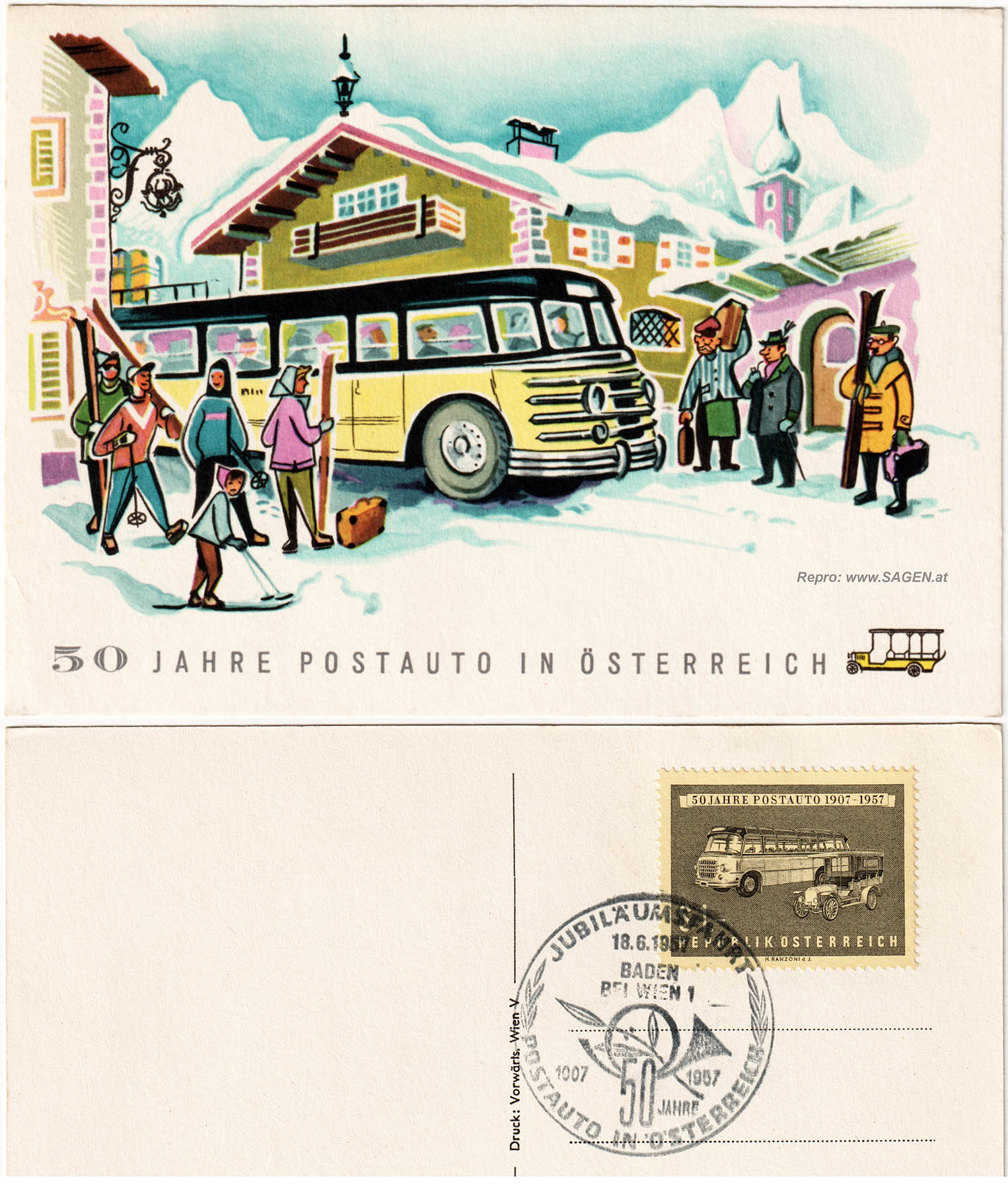 50 Jahre Postauto in Österreich