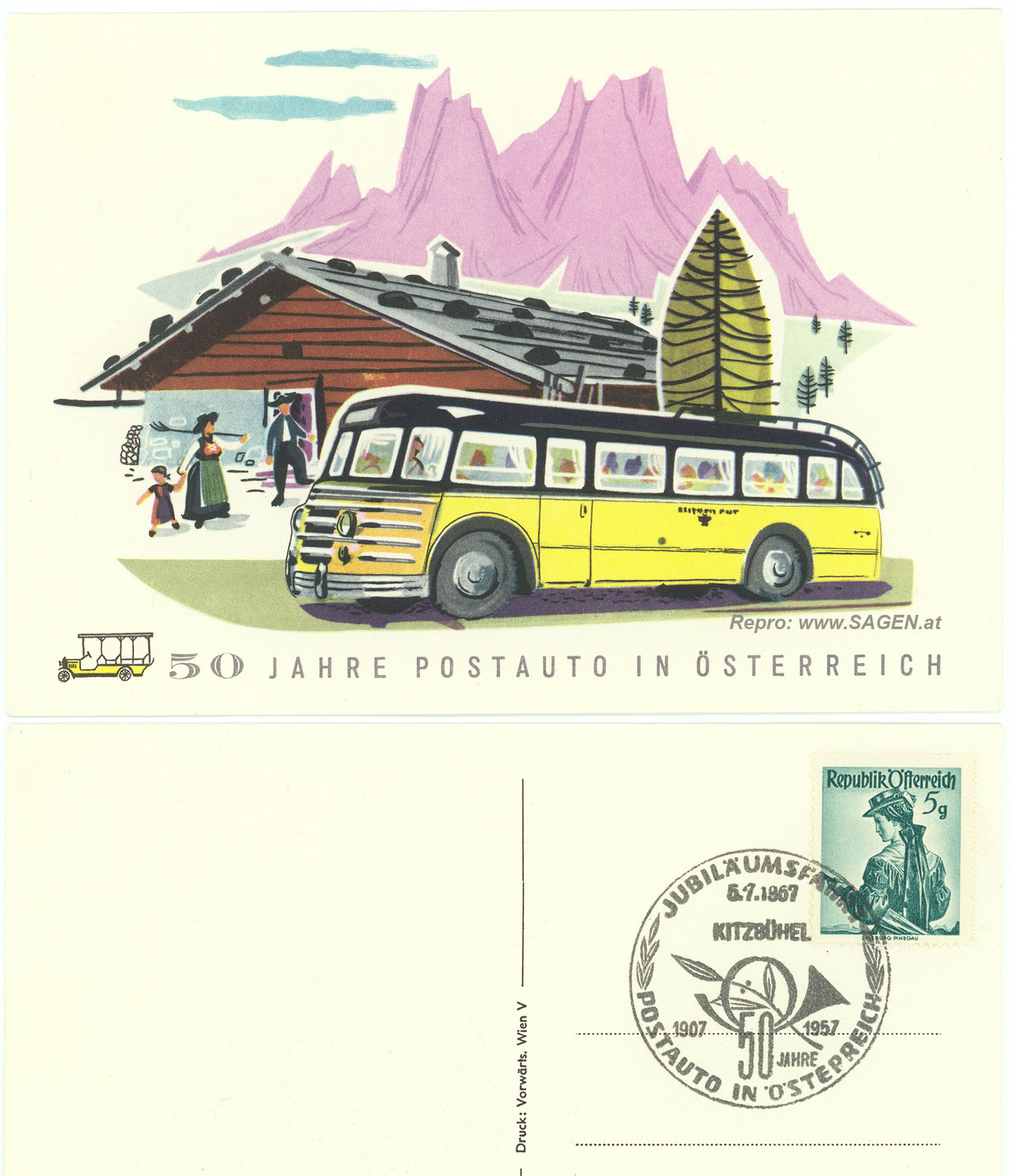 50 Jahre Postauto in Österreich