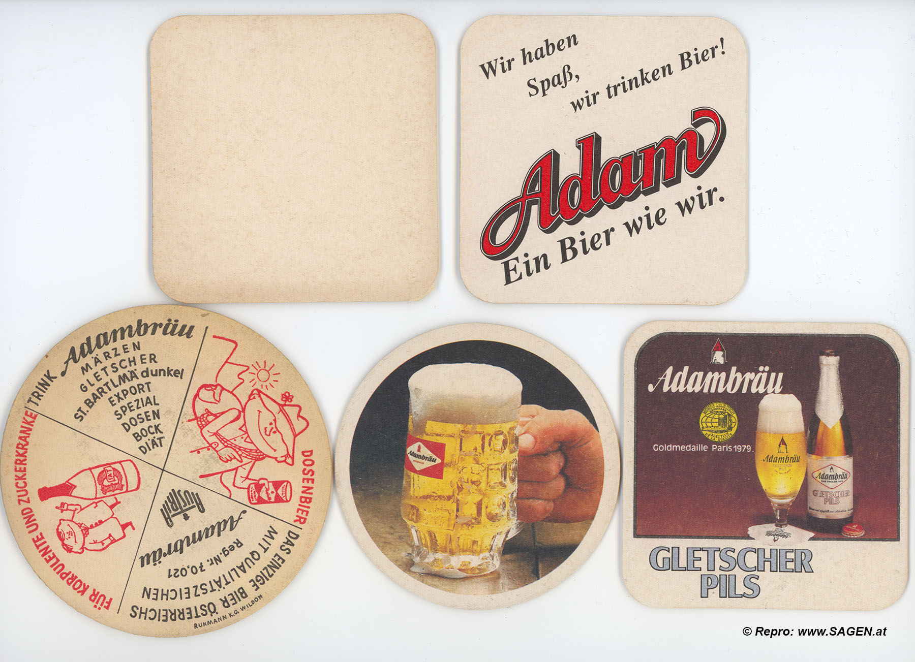 Adambräu Bierdeckel