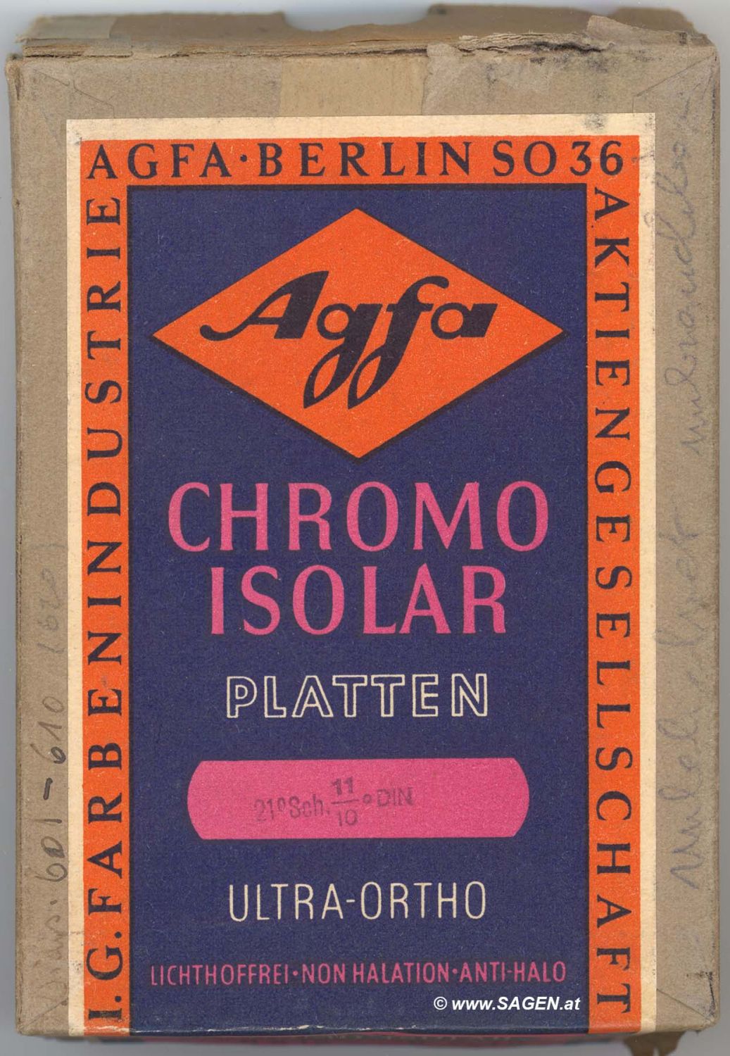 Agfa-Chromo-Isolar-Platten
