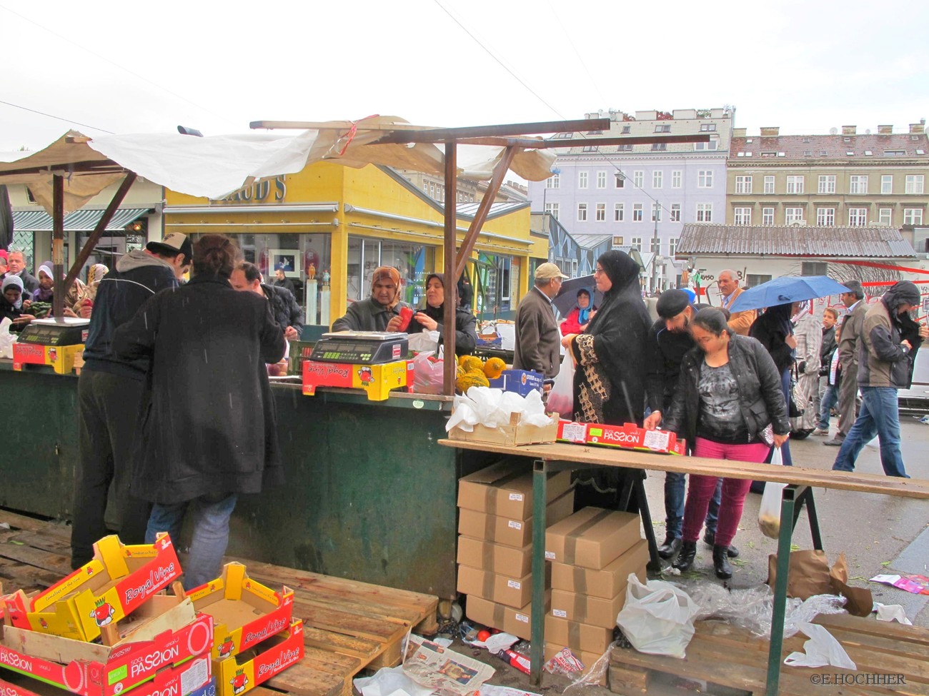 Alles muss weg - Brunnenmarkt in Wien-Ottakring