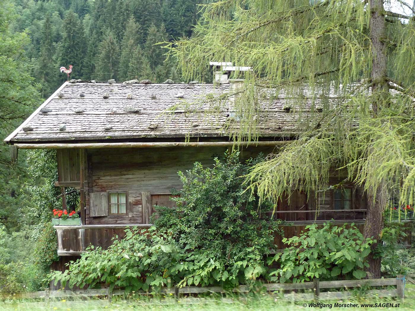 Alpbach, bäuerliches Wohnhaus