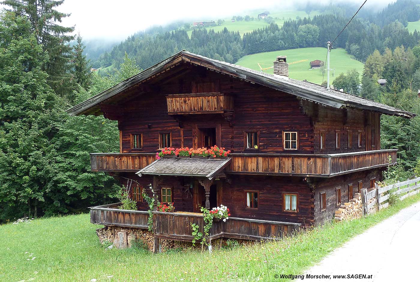 Alpbach, bäuerliches Wohnhaus
