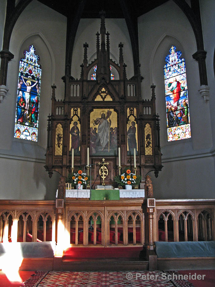 Altar der Evangelischen Pfarrkirche