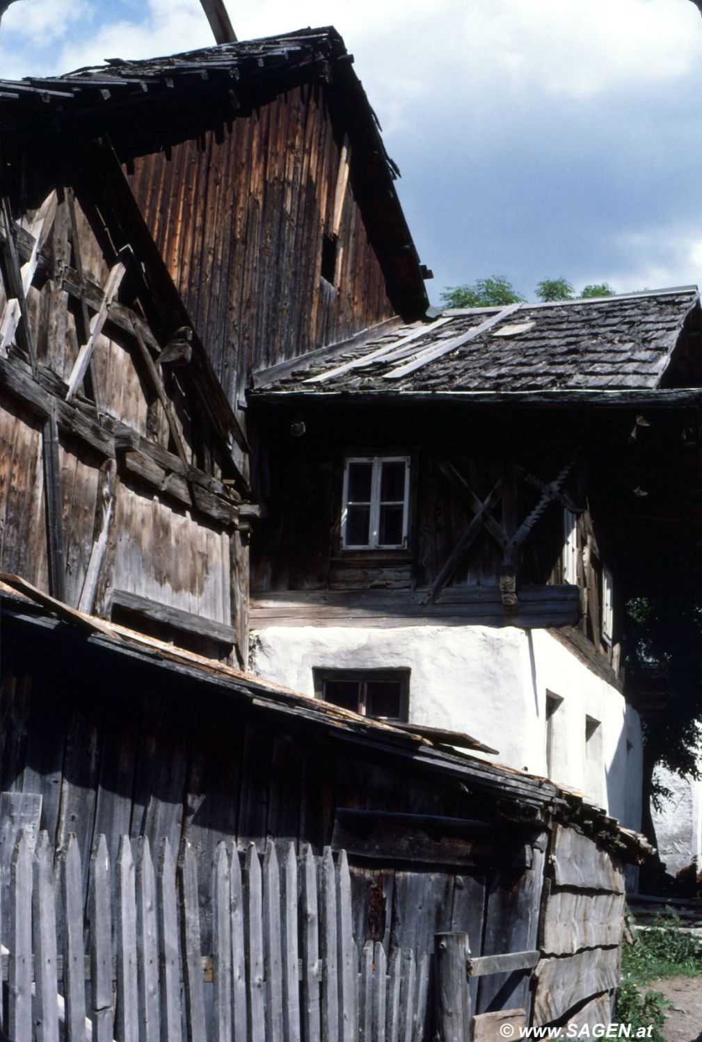 alte Bauernhäuser in Stillebach