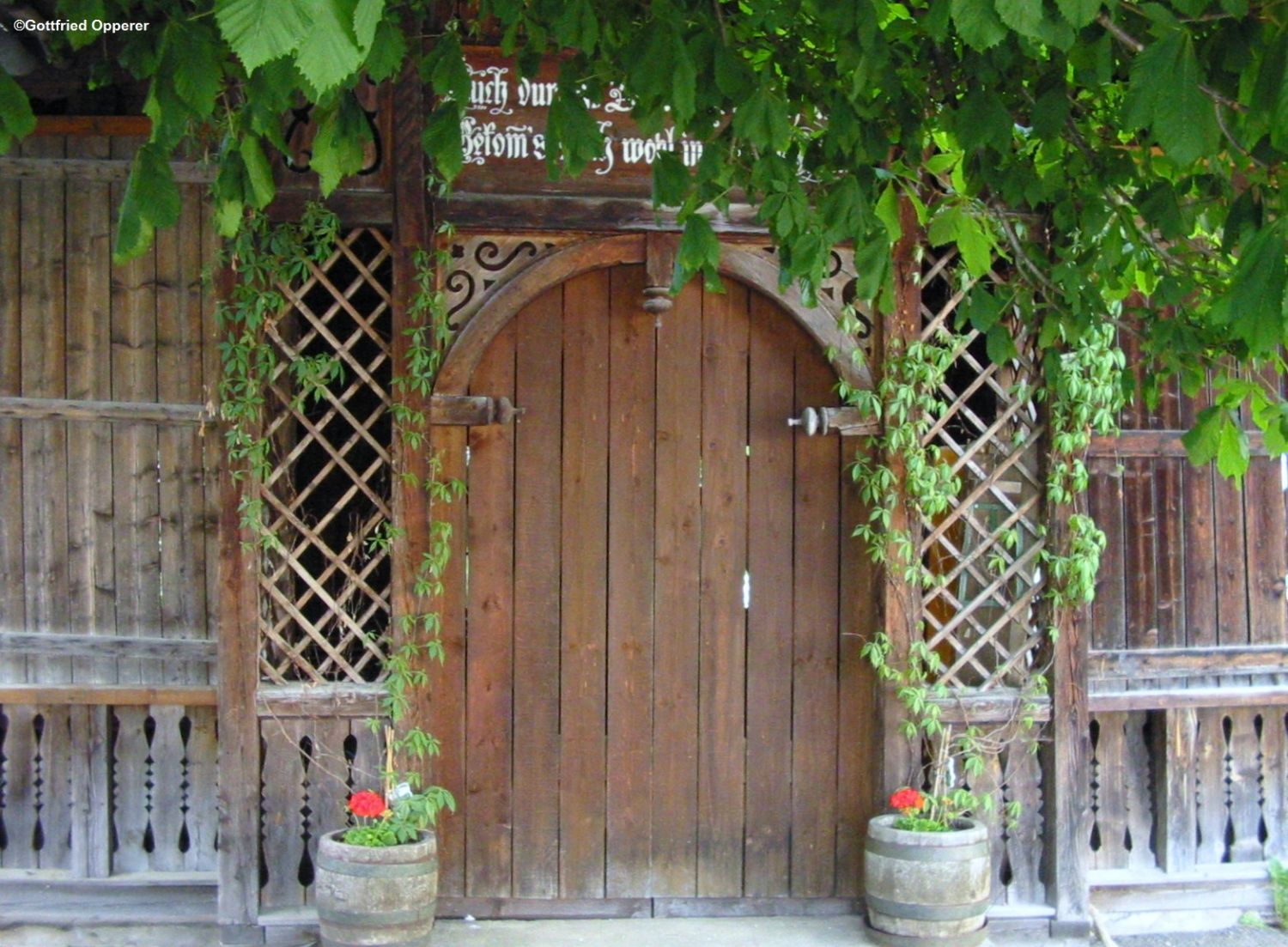 Alte Veranda in Lechaschau Bezirk Reutte