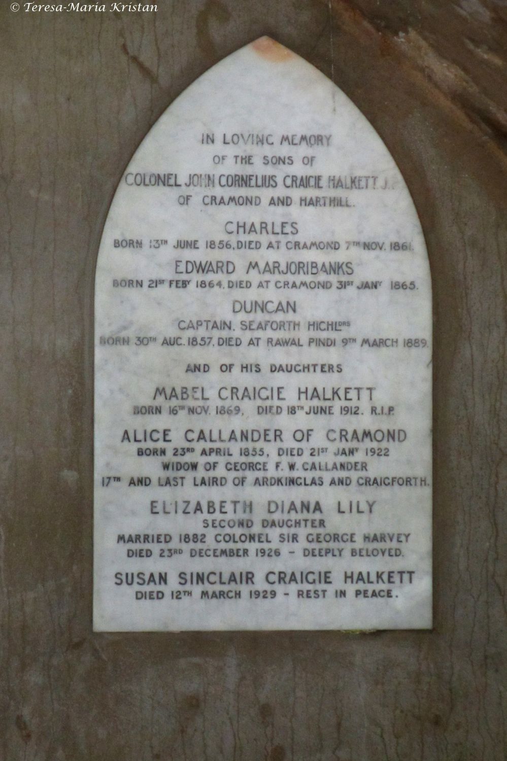 Alter Friedhof bei der Kirk Cramond, Edinburgh