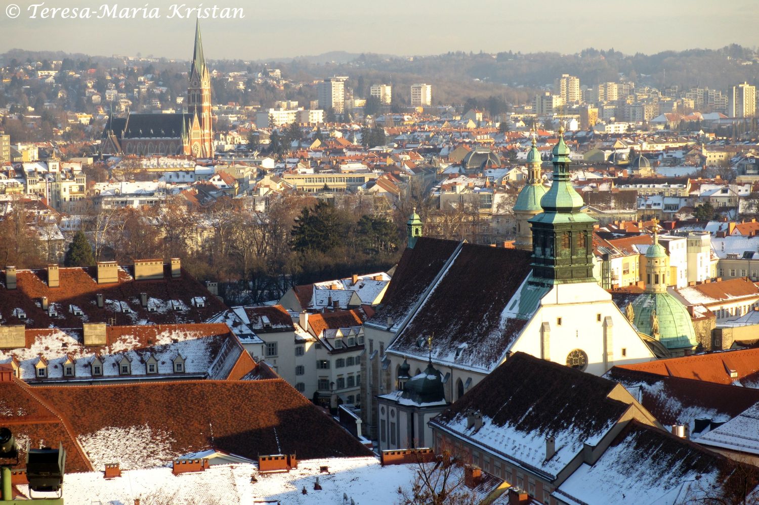 Altstadt von Graz Dezember 2012