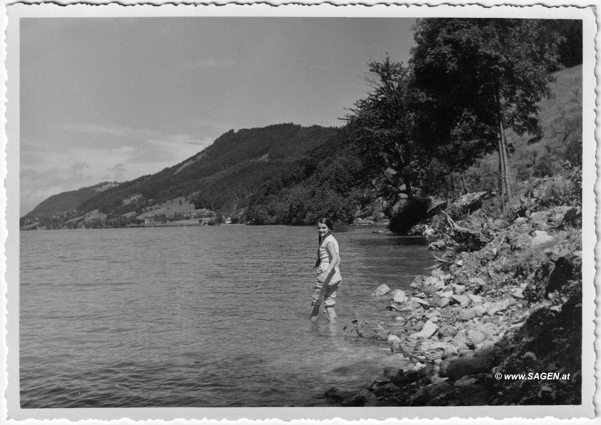 Am Attersee 1950er