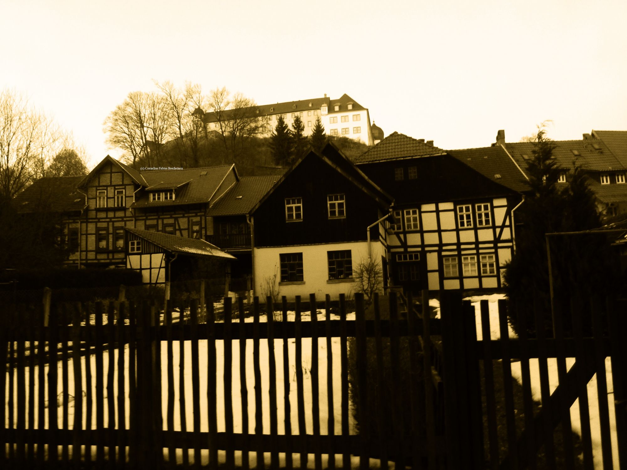 An der Thyra entlang in Stolberg.