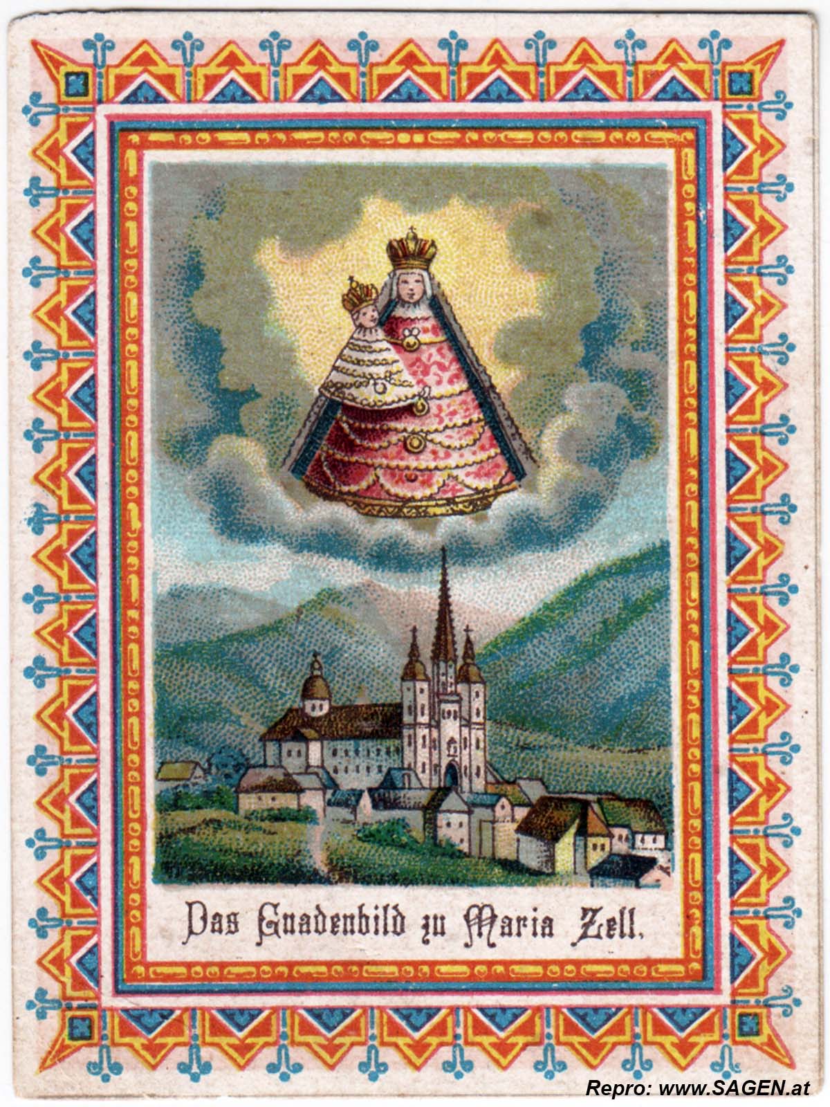 Andenken "Das Gnadenbild zu Maria Zell"