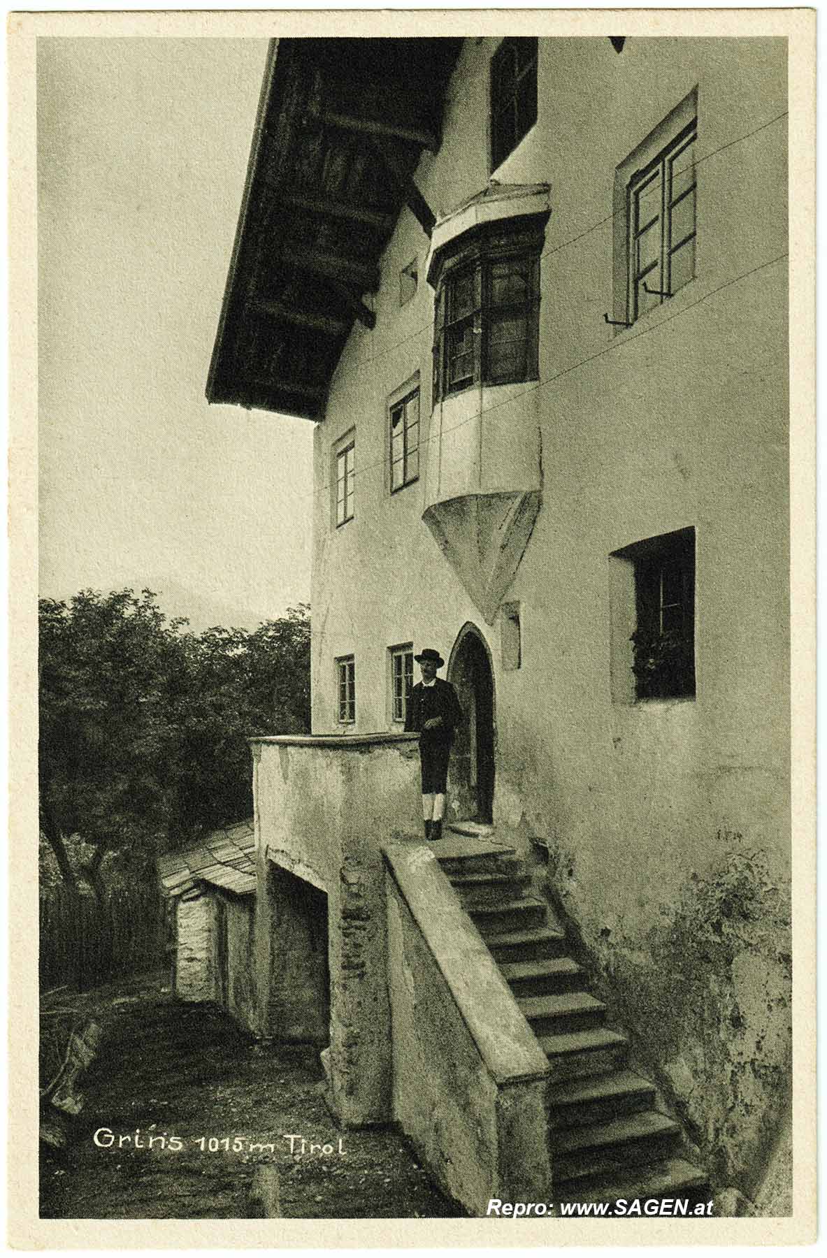 Ansichtskarte Grins Tirol um 1910