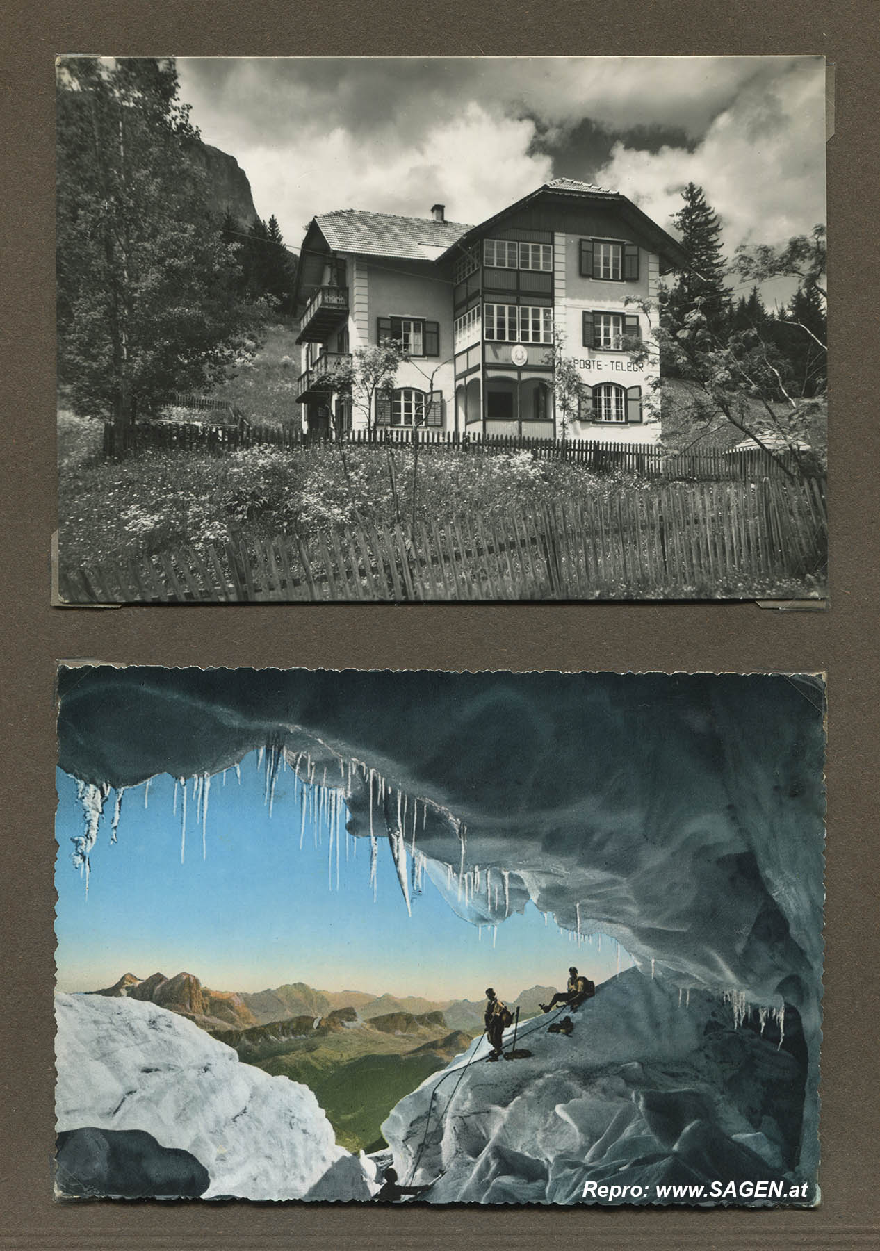 Ansichtskarten Urlaub Norditalien 1956