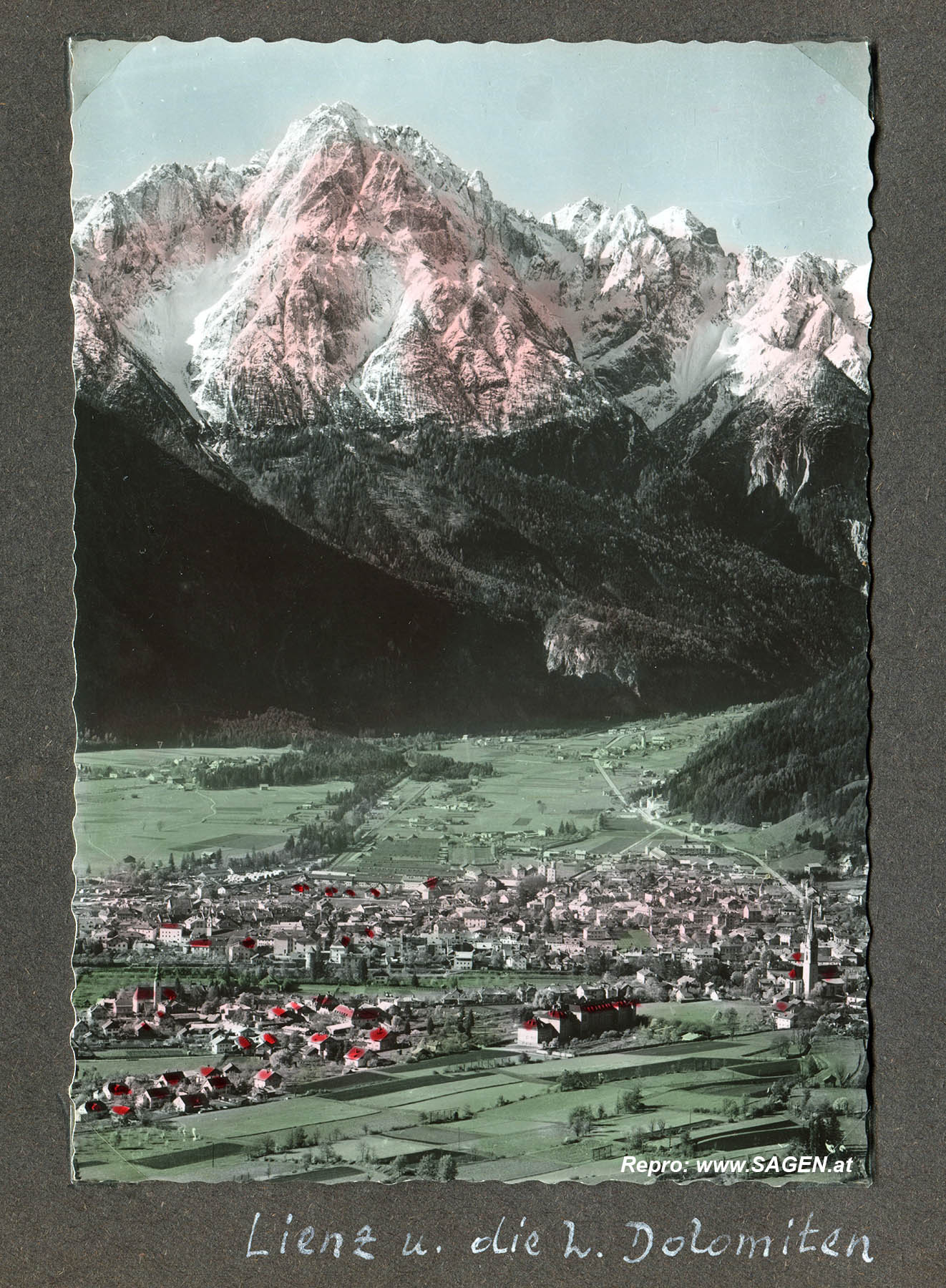 Ansichtskarten Urlaub Norditalien 1956