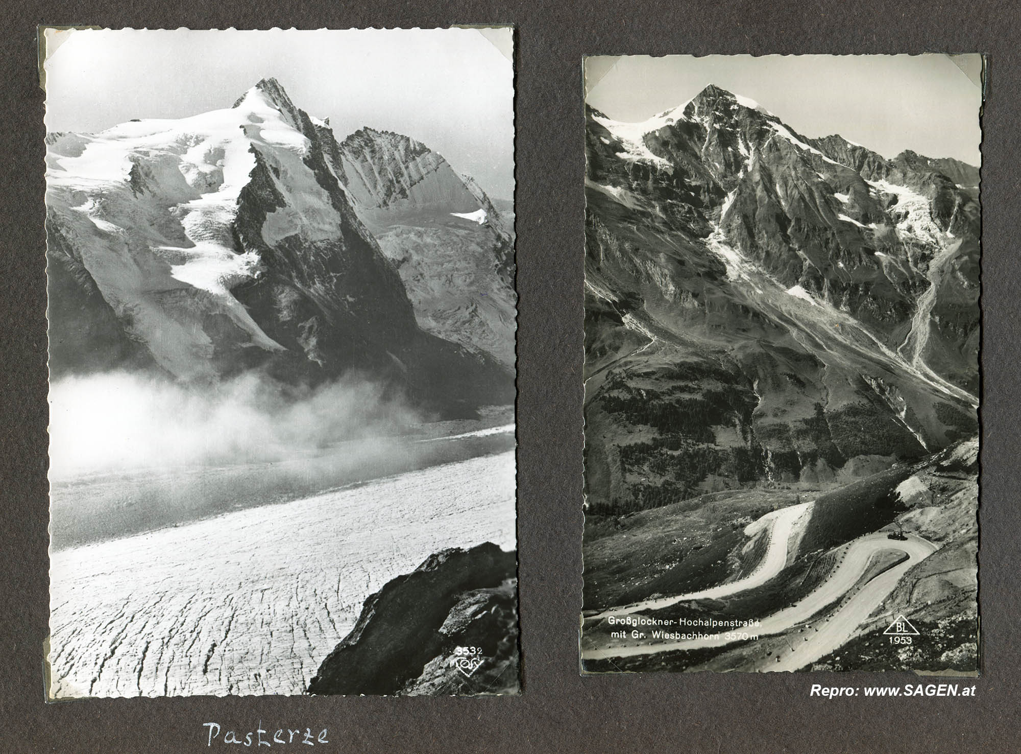Ansichtskarten Urlaub Norditalien 1956