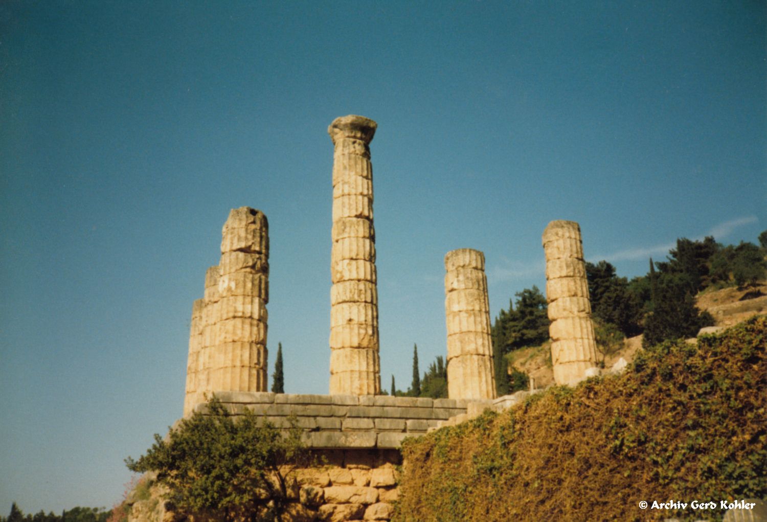 Apollon Tempel, Delphi