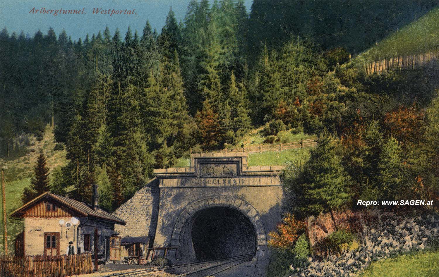 Arlbergtunnel, Westportal