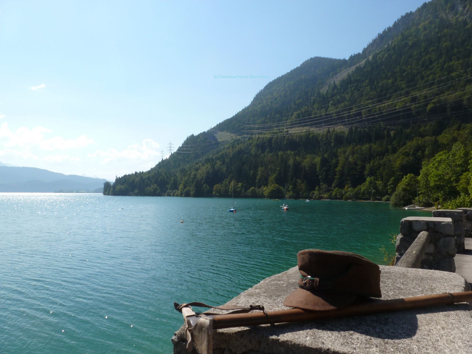 Auf der Kesselbergstraße zum Walchensee