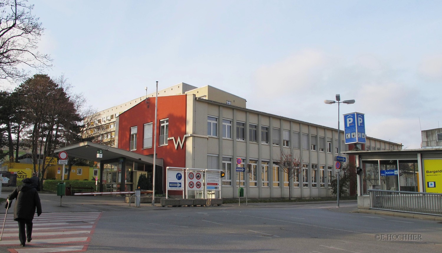 Aufnahmegebäude Wilhelminenspital (heute: Klinik Ottakring)